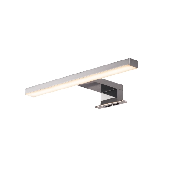 SLV 1000777 DORISA 30, Spiegelleuchte, LED, 4000 K, kurz, chrom, IP44