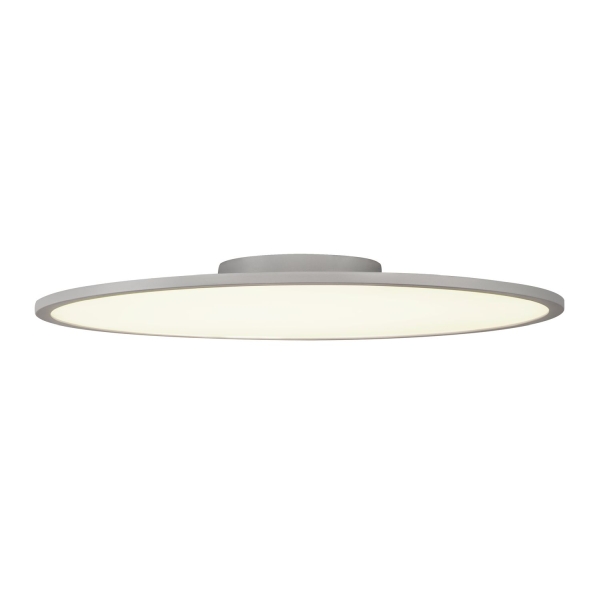 SLV 1000786 PANEL 60, LED Indoor Deckenaufbauleuchte, silbergrau, 4000 K