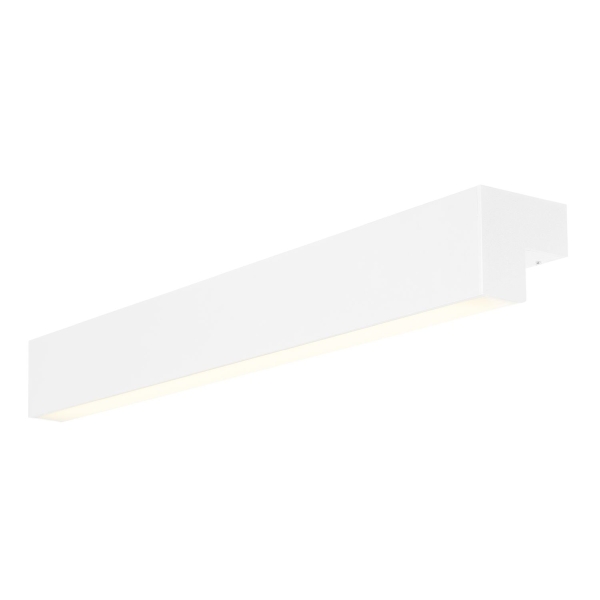 SLV 1001299 L-LINE 60, Wand- und Deckenleuchte, IP44, 3000 K, 1500 lm, weiss
