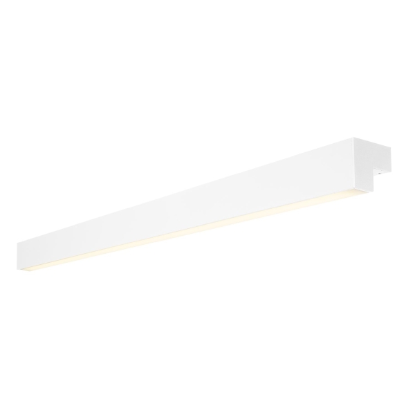 SLV 1001303 L-LINE 120, Wand- und Deckenleuchte, IP44, 3000 K, 3000 lm, weiss