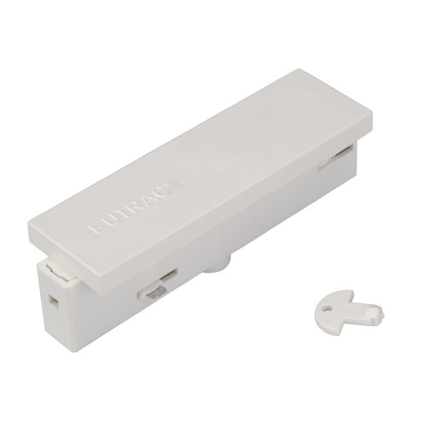 SLV 1001515 MITTELEINSPEISER, für EUTRAC® Hochvolt 3Phasen-Aufbauschiene, weiß