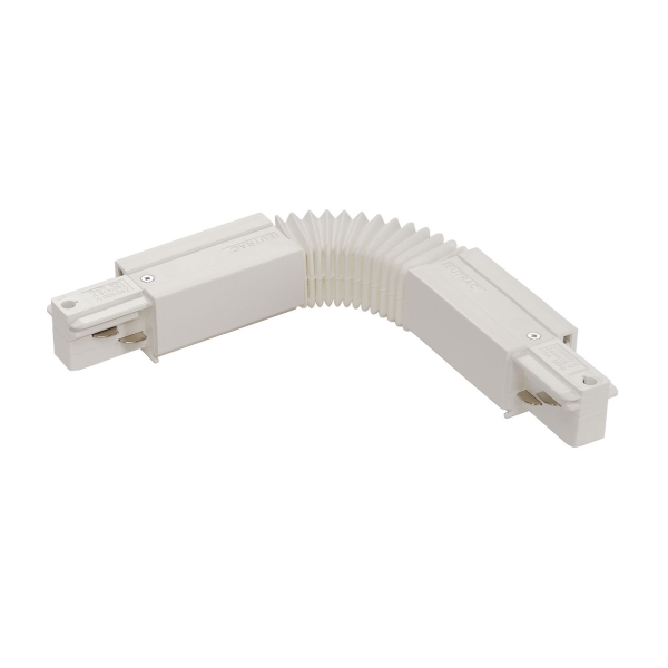 SLV 1001524 FLEX-VERBINDER, für EUTRAC® Hochvolt 3Phasen-Aufbauschiene, weiß