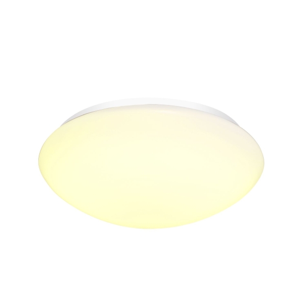 SLV 1002021 LIPSY® 40, LED Outdoor Wand- und Deckenaufbauleuchte, weiß, IP44, 3000/4000 K
