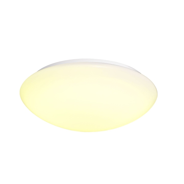 SLV 1002022 LIPSY® 50, LED Outdoor Wand- und Deckenaufbauleuchte, weiß, IP44, 3000/4000 K