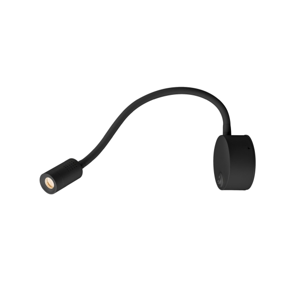 SLV 1002430 DIO FLEX PLATE, LED Indoor Wandaufbauleuchte, schwarz, 2700 K