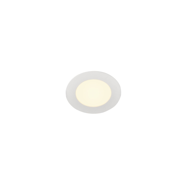 SLV 1003008 SENSER 12, Indoor LED Deckeneinbauleuchte rund weiß 3000 K