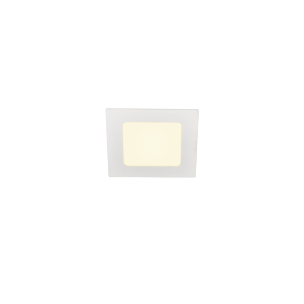 SLV 1003011 SENSER 12, Indoor LED Deckeneinbauleuchte eckig weiß 3000 K