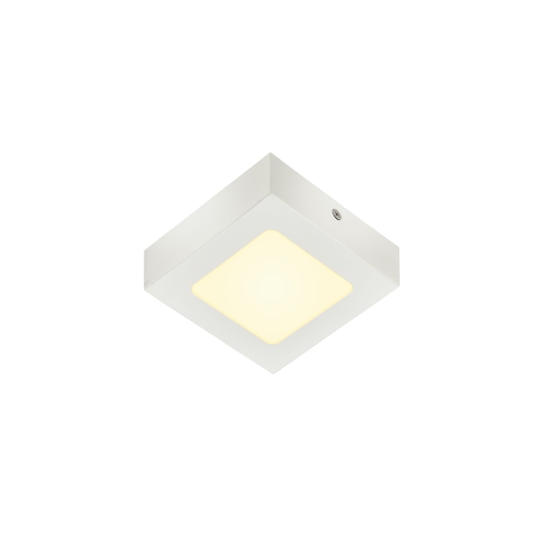 SLV 1003017 SENSER 12, Indoor LED Deckenaufbauleuchte eckig weiß 3000 K