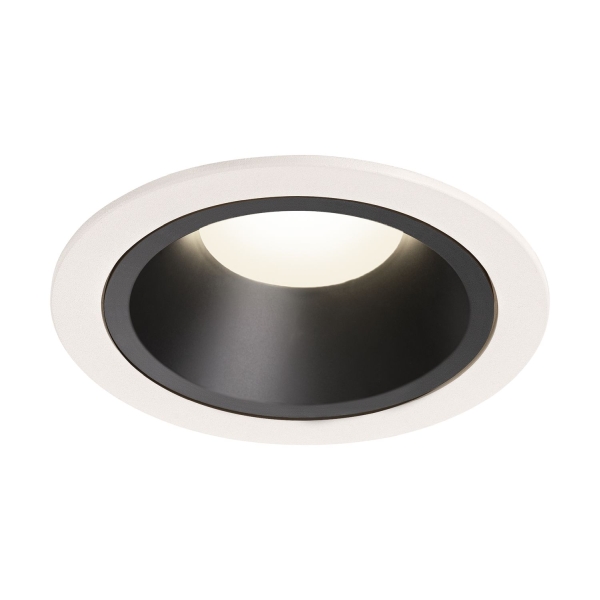 SLV 1003976 NUMINOS® L DL, Indoor LED Deckeneinbauleuchte weiß/schwarz 4000 K 40°