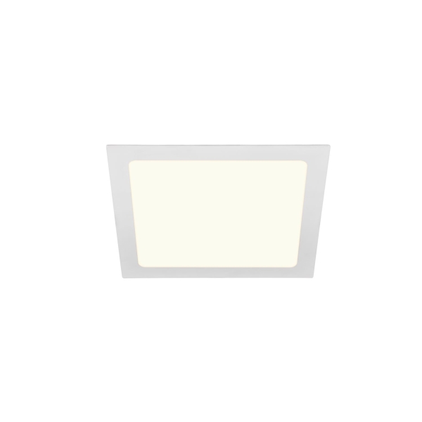 SLV 1004699 SENSER 24, Indoor LED Deckeneinbauleuchte eckig weiß 4000 K