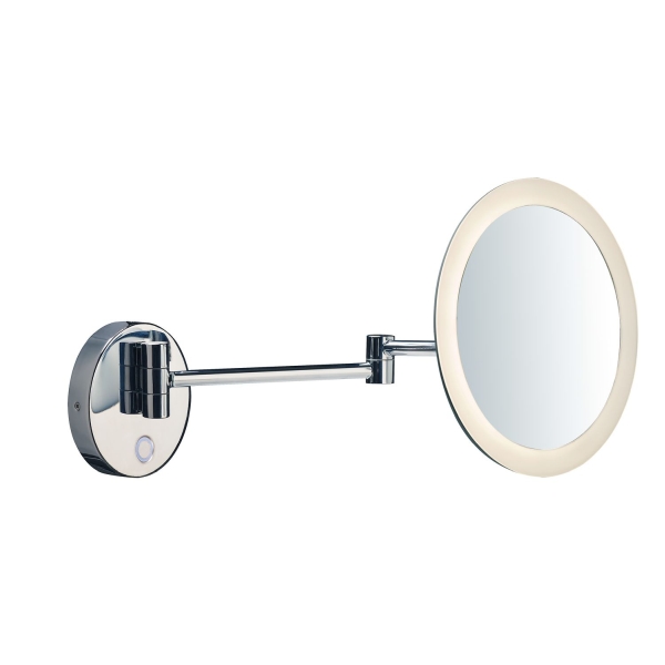 SLV 1004971 MAGANDA, Indoor LED Wandaufbauleuchte chrom CCT switch 2700/3000/4000 K