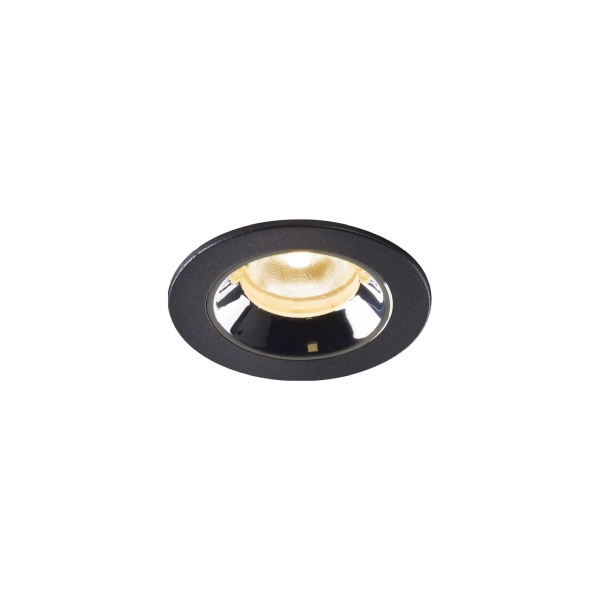 SLV 1005522 NUMINOS® XS, Deckeneinbauleuchte schwarz / chrom 3000 K 40°