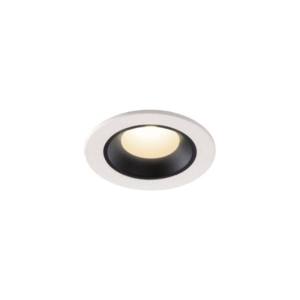 SLV 1005547 NUMINOS® XS, Deckeneinbauleuchte weiß / schwarz 4000 K 40°