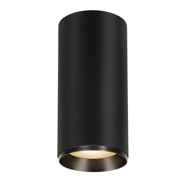 SLV 1005765 NUMINOS® XL CL, DALI, Deckenaufbauleuchte, 3000 K, 27 W, 24°, matt schwarz