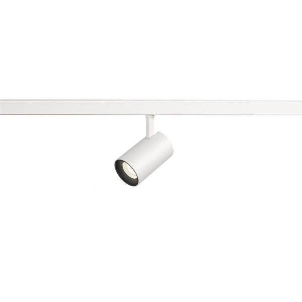 SLV 1006702 NUMINOS® XS, 48V Spot, rund, 4000 K, 8.7 W, DALI 2, 55°, matt weiß / matt schwarz