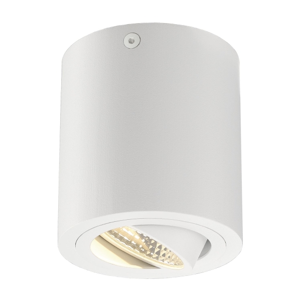 SLV 113931 TRILEDO, Deckenleuchte, LED, 3000 K, rund, weiß, 38°, 8,2 W, inkl. Treiber