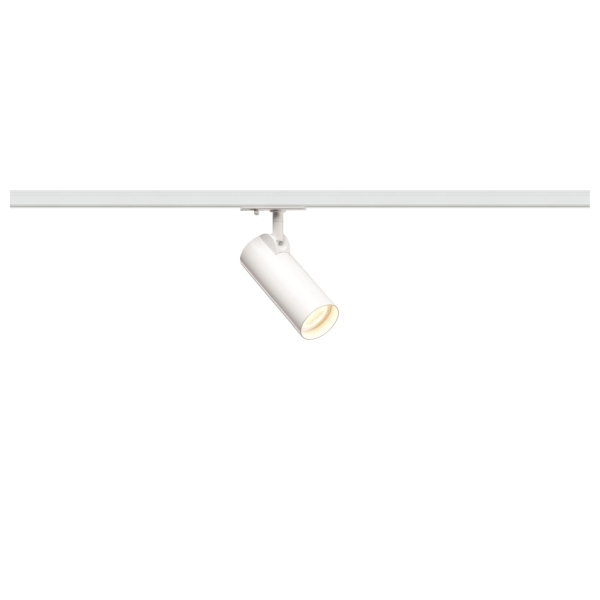 SLV 143581 HELIA 50 TRACK, Strahler für 1Phasen Hochvolt-Stromschiene, LED, 3000 K, weiß, 35°, inkl. 1 Phasen-Adapter