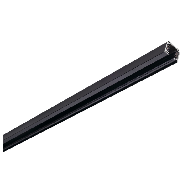 SLV 145200 EUTRAC® 3PHASEN-AUFBAUSCHIENE, Hochvoltschiene, schwarz, 2 m