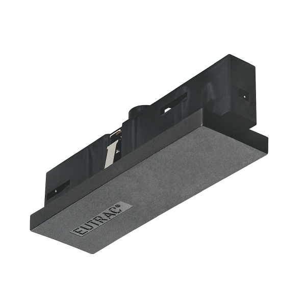 SLV 145530 MITTELEINSPEISER, für EUTRAC® Hochvolt 3Phasen-Aufbauschiene, schwarz