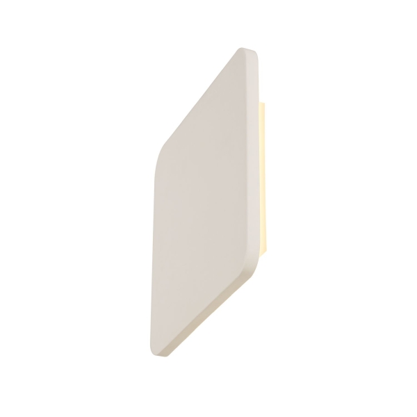 SLV 148019 PLASTRA, Wandleuchte, LED-Strip, 3000 K, eckig, weißer Gips max. 10,8 W