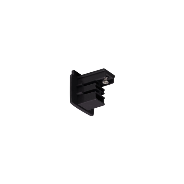 SLV 175060 ENDKAPPE, für S-TRACK Hochvolt 3Phasen-Aufbauschiene, schwarz