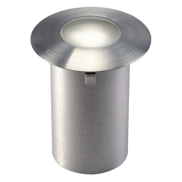 SLV 227462 TRAIL-LITE® 60, Outdoor Bodeneinbauleuchte, LED, 3000 K, IP65, edelstahl 316, Glaseinsatz satiniert
