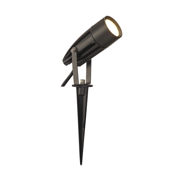 SLV 227505 SYNA, Outdoor Spiessleuchte, LED, 3000 K, IP55, anthrazit, 230V, 8,6 W