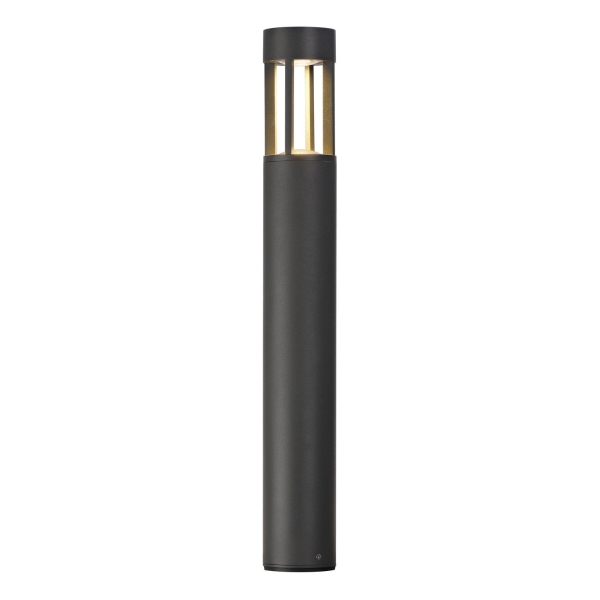 SLV 231455 SLOTS 65, Outdoor Standleuchte, LED, 3000 K, rund, anthrazit, Ø/H 9/66,5 cm, 4,5 W