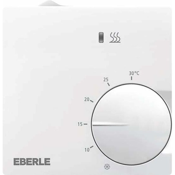 Eberle RTR-S 6202-1 Raumtemperaturregler AP polarweiß