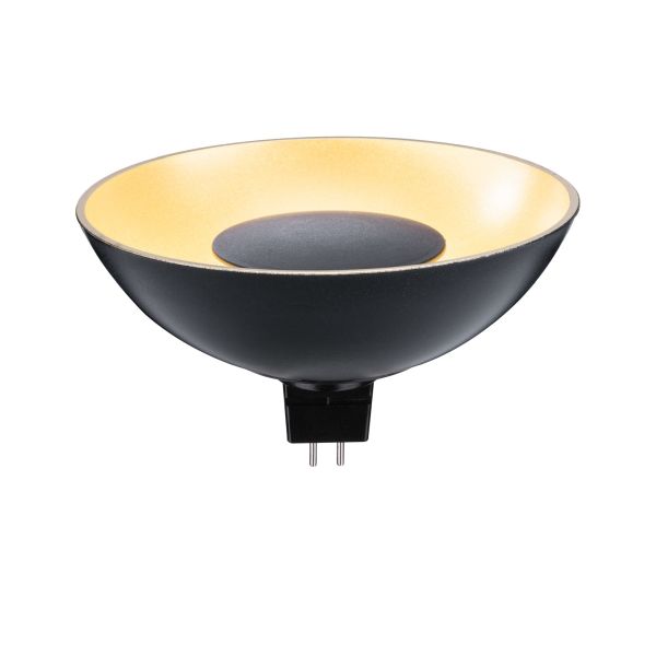 Paulmann 288.04 Standard 12V LED Reflektor GU5,3 170lm 4,9W 1900K Schwarz#Gold