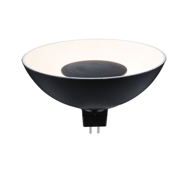 Paulmann 288.05 Standard 12V LED Reflektor GU5,3 440lm 4,9W 3000K Schwarz#Weiß