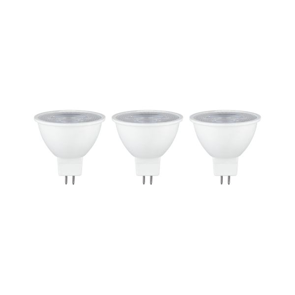 Paulmann 289.13 Standard 12V LED Reflektor GU5,3 3er-Pack 3x450lm 3x6W 2700K Weiß