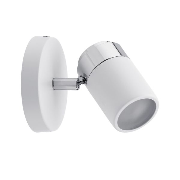 Paulmann 667.10 Spotlight Zyli IP44 GU10 230V max. 10W dimmbar Weiß#Chrom