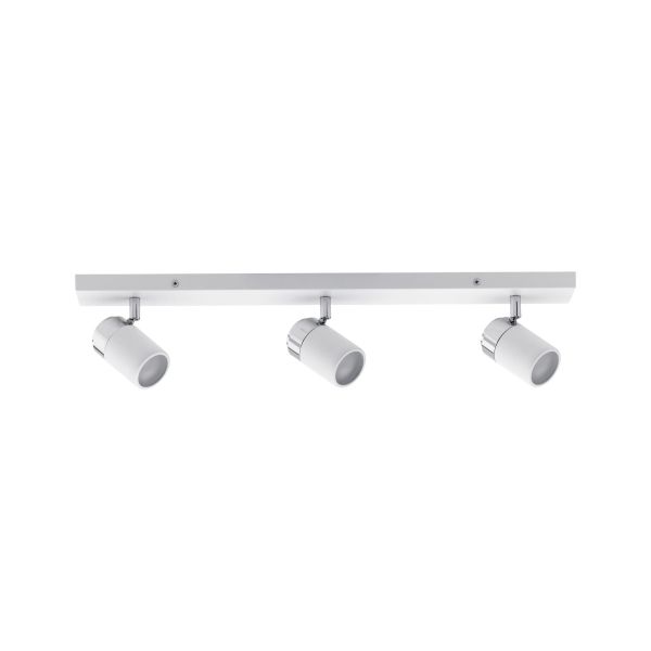 Paulmann 667.13 Spotlight Zyli IP44 GU10 230V max. 3x10W dimmbar Weiß#Chrom