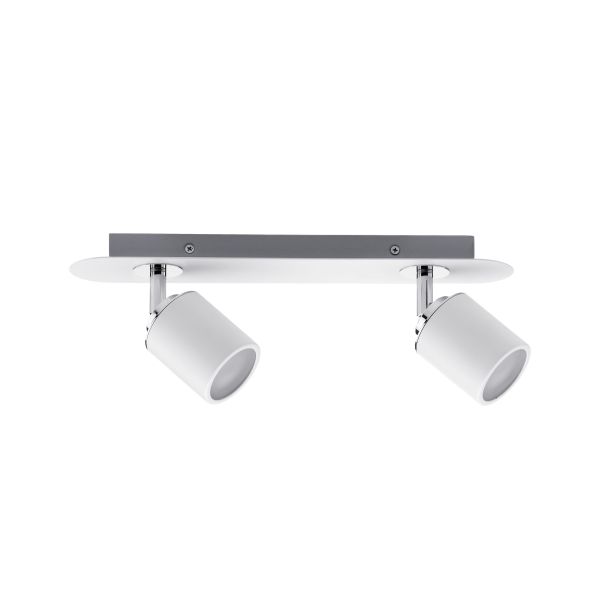 Paulmann 667.18 Spotlight Tube IP44 GU10 230V max. 2x10W dimmbar Weiß#Chrom