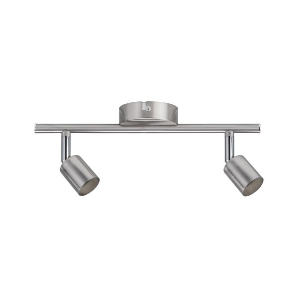 Paulmann 667.44 Spotlight Carolina GU10 230V max. 2x10W dimmbar Nickel matt