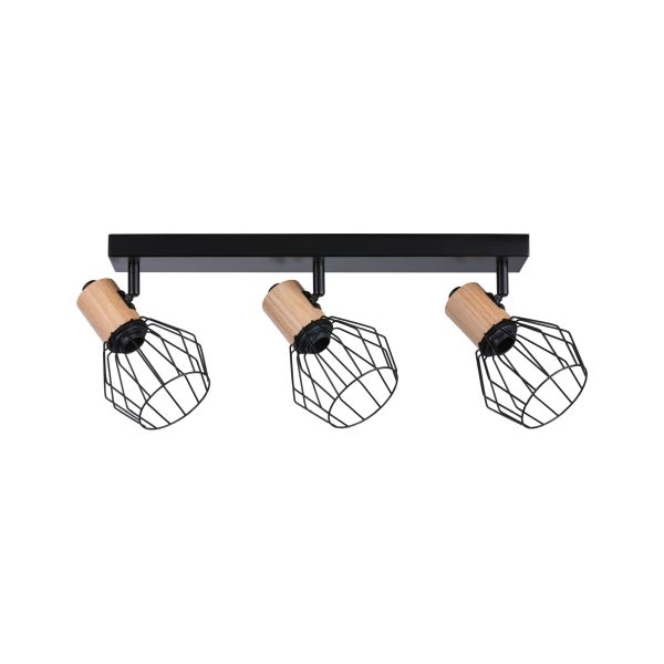 Paulmann 667.68 Spotlight Lanka E14 230V max. 3x20W dimmbar Schwarz