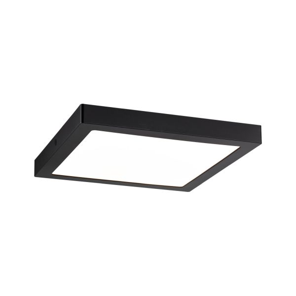 Paulmann 709.85 LED Panel Abia eckig 300x300mm 22W 2200lm 2700K Schwarz matt