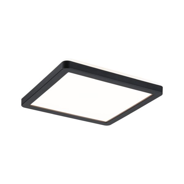 Paulmann 710.00 LED Panel Atria Shine Backlight eckig 190x190mm 11,2W 900lm 3000K Schwarz
