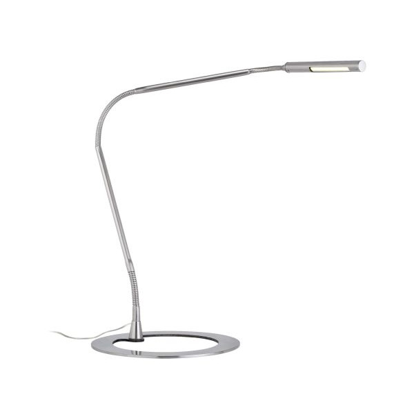 Paulmann 749.95 LED Schreibtischleuchte Plaza 6000 - 7000K 240lm 3W Eisen gebürstet