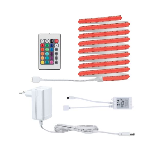 Paulmann 788.64 SimpLED LED Strip Full-Line COB Komplettset 3m 22W 330lm/m 840 LEDs/m RGB 24VA
