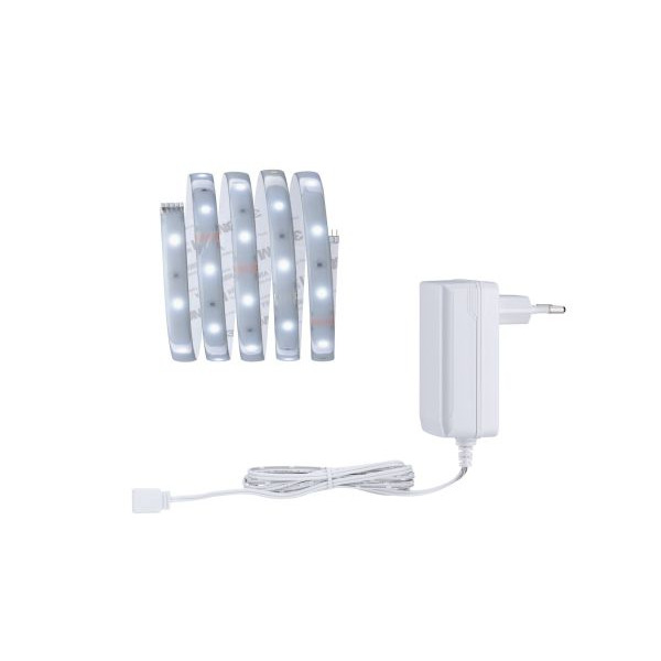 Paulmann 798.72 MaxLED 250 LED Strip Tageslichtweiß Basisset 1,5m beschichtet IP44 6W 240lm/m 6500K 24VA