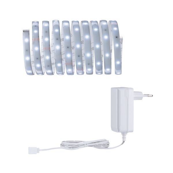 Paulmann 798.73 MaxLED 250 LED Strip Tageslichtweiß Basisset 3m beschichtet IP44 12W 240lm/m 6500K 24VA