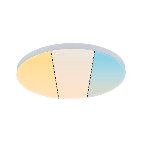 Paulmann 798.93 LED PanelVelora rund 400mm 19W 2130lm White Switch Weiß