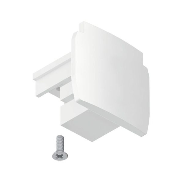 Paulmann 913.83 ProRail3 Verbinder Endkappe 1er-Set 35x31,5mm Weiß