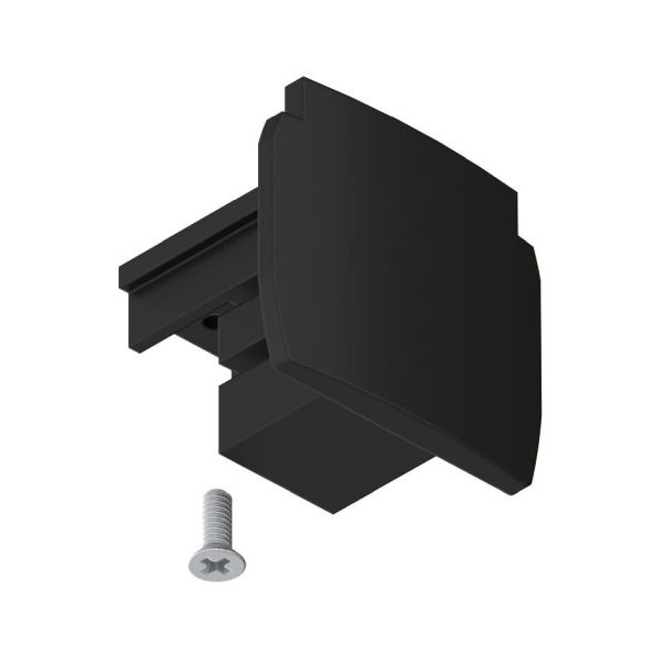 Paulmann 913.84 ProRail3 Verbinder Endkappe 1er-Set 35x31,5mm Schwarz