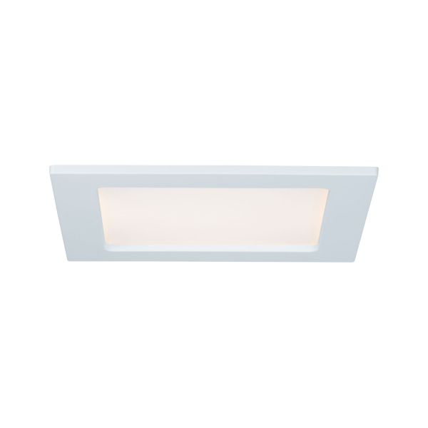 Paulmann 920.68 LED Einbaupanel IP44 eckig 165x165mm 11,1W 720lm 2700K Weiß