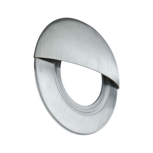 Paulmann 937.43 LED Wandeinbauleuchte Abdeckung Abdeckung rund 87mm Edelstahl
