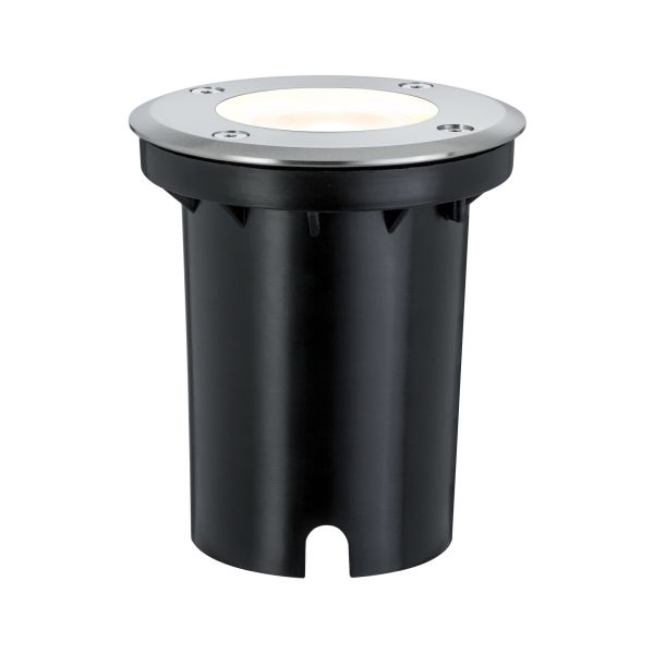Paulmann 939.92 LED Bodeneinbauleuchte IP67 rund 108mm 3000K 3,5W 230lm 230V Edelstahl Metall