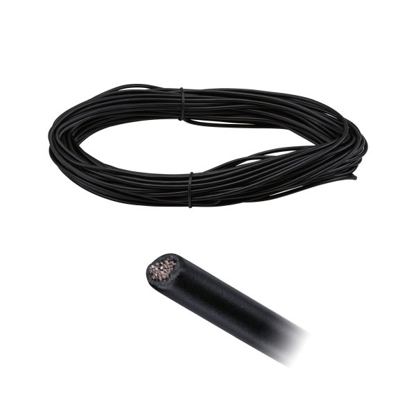 Paulmann 945.93 CorDuo Seilsystem Spannseil 20m 2,5qmm Schwarz